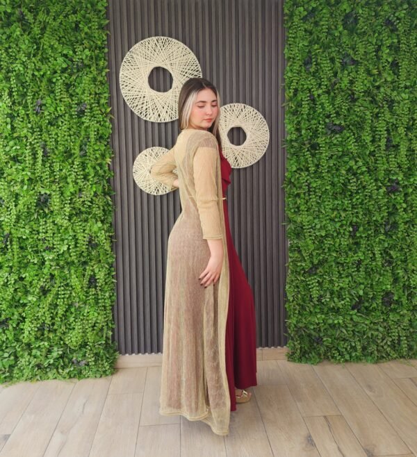 kimono dorado soñado. - Imagen 2