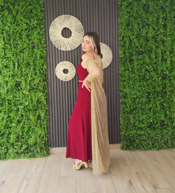 kimono dorado soñado. - Imagen 3