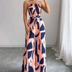 Enterito estampado palo rosa.