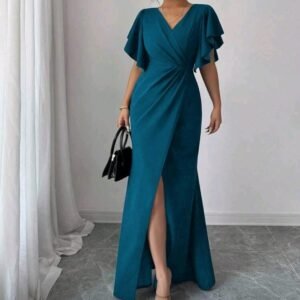 Vestido manga mariposa