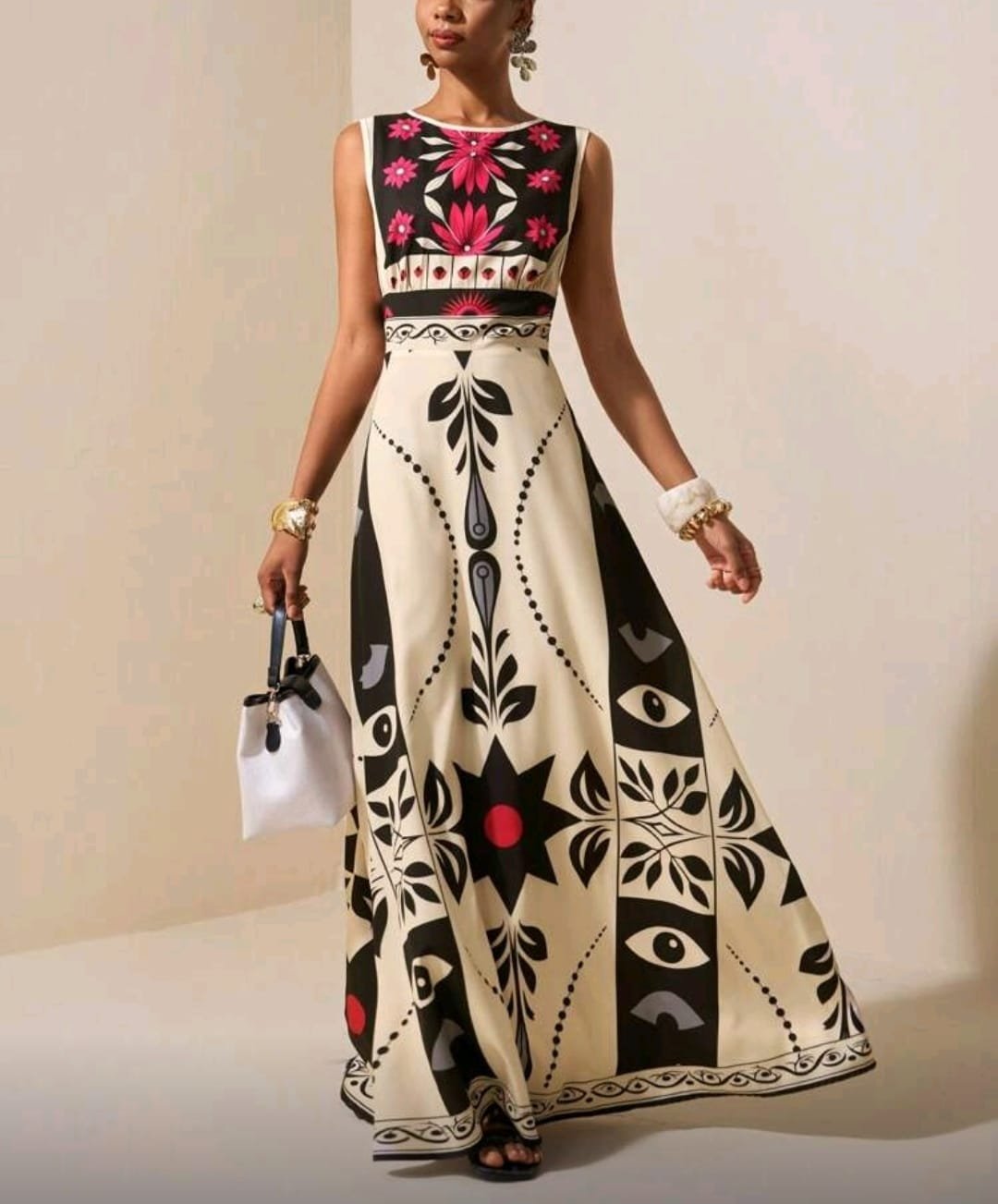 Vestido estampado soñado