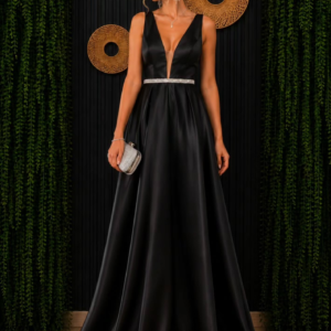 Vestido Negro de Fiesta
